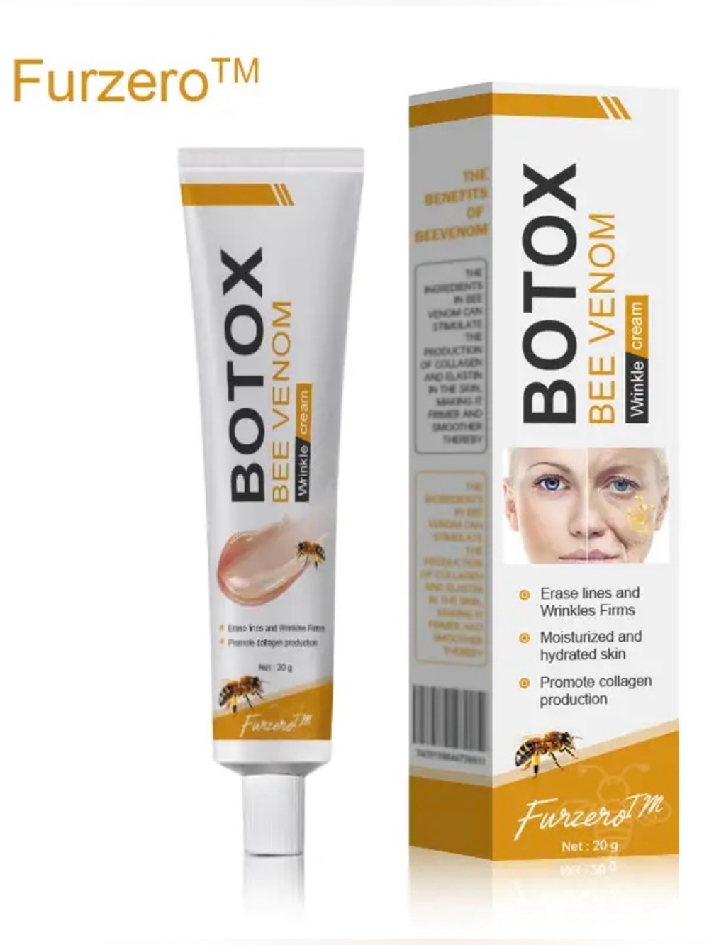 Fuzero BOTOX Bee Venom Wrinkle Cream 20g NIP
